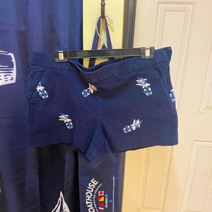 Loft pineapple shorts size 14